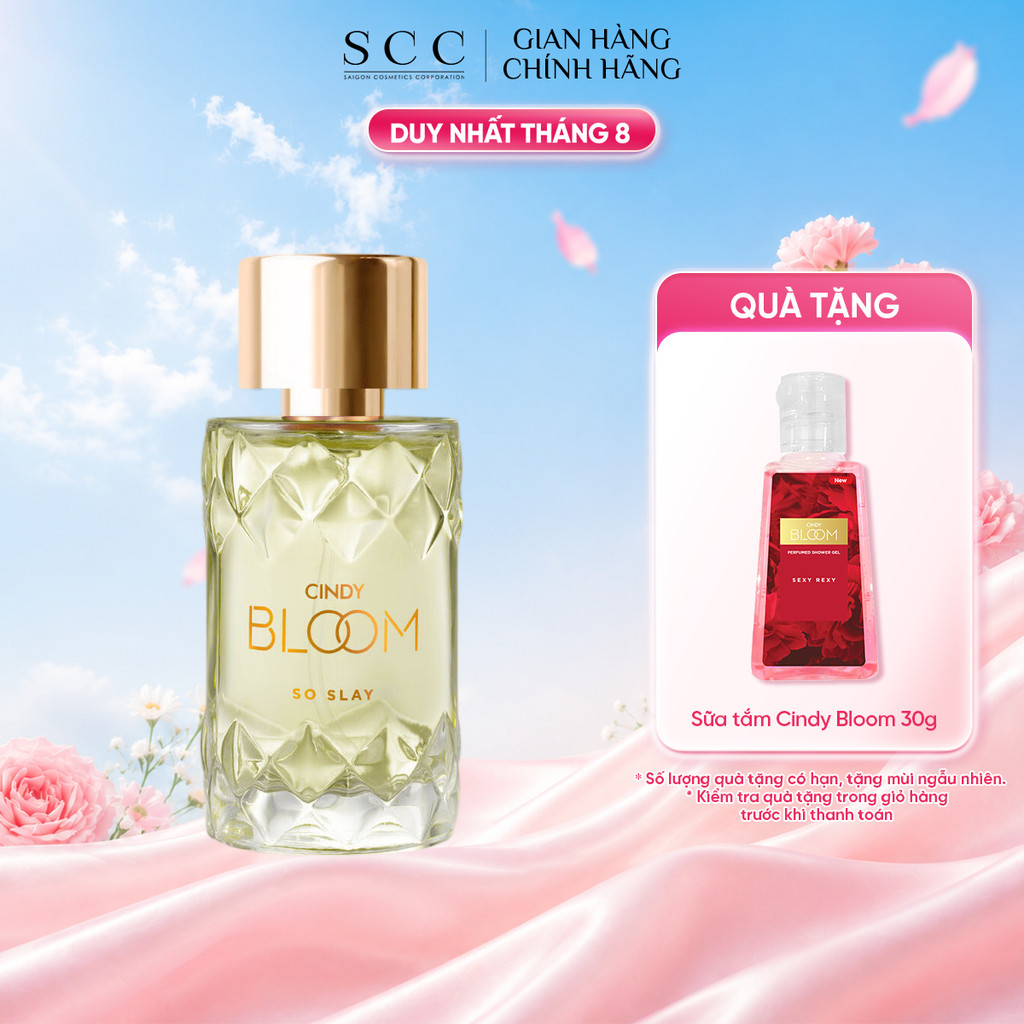 Nước Hoa Nữ CINDY BLOOM So Slay Hương Cuốn Hút 50ml