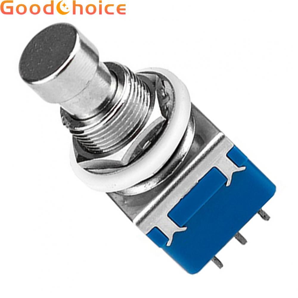 3PDT Footswitch Ba Cực Ném Đôi PA66 Vỏ Nhựa Cho Bàn Đạp Đàn Guitar