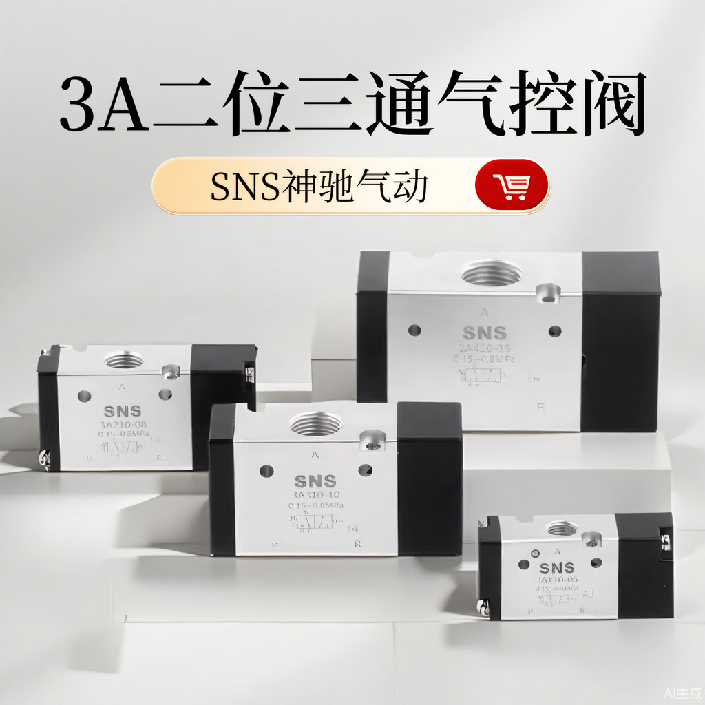 Magic Khí nén SNS Van khí nén Van điều khiển khí nén 3A110-06 3A210-08 3A310-10 3A410-15