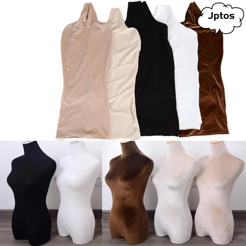Áo sơ mi đáy hình nộm JPTOS, Vỏ trưng bày co giãn dành cho nữ Vỏ bọc cơ thể hình nộm, Vỏ vải thay th