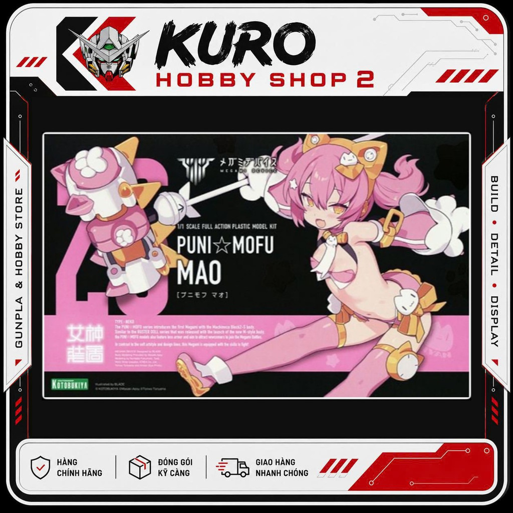 [Kotobukiya] Mô Hình Lắp Ráp Megami Device PUNI☆MOFU MAO