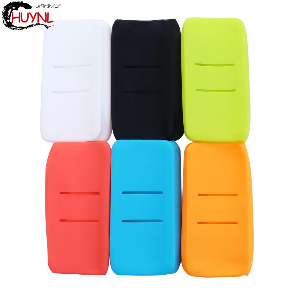 HUYNL Power Bank Case USB Power Bank Cover Chống trượt cho 20000mah 10000mah Powerbank Phụ kiện Vỏ P