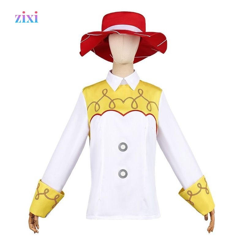 Toy Story Trang phục cosplay Jessie, trang phục nhập vai Halloween, áo cosplay Jessie, trang phục cô