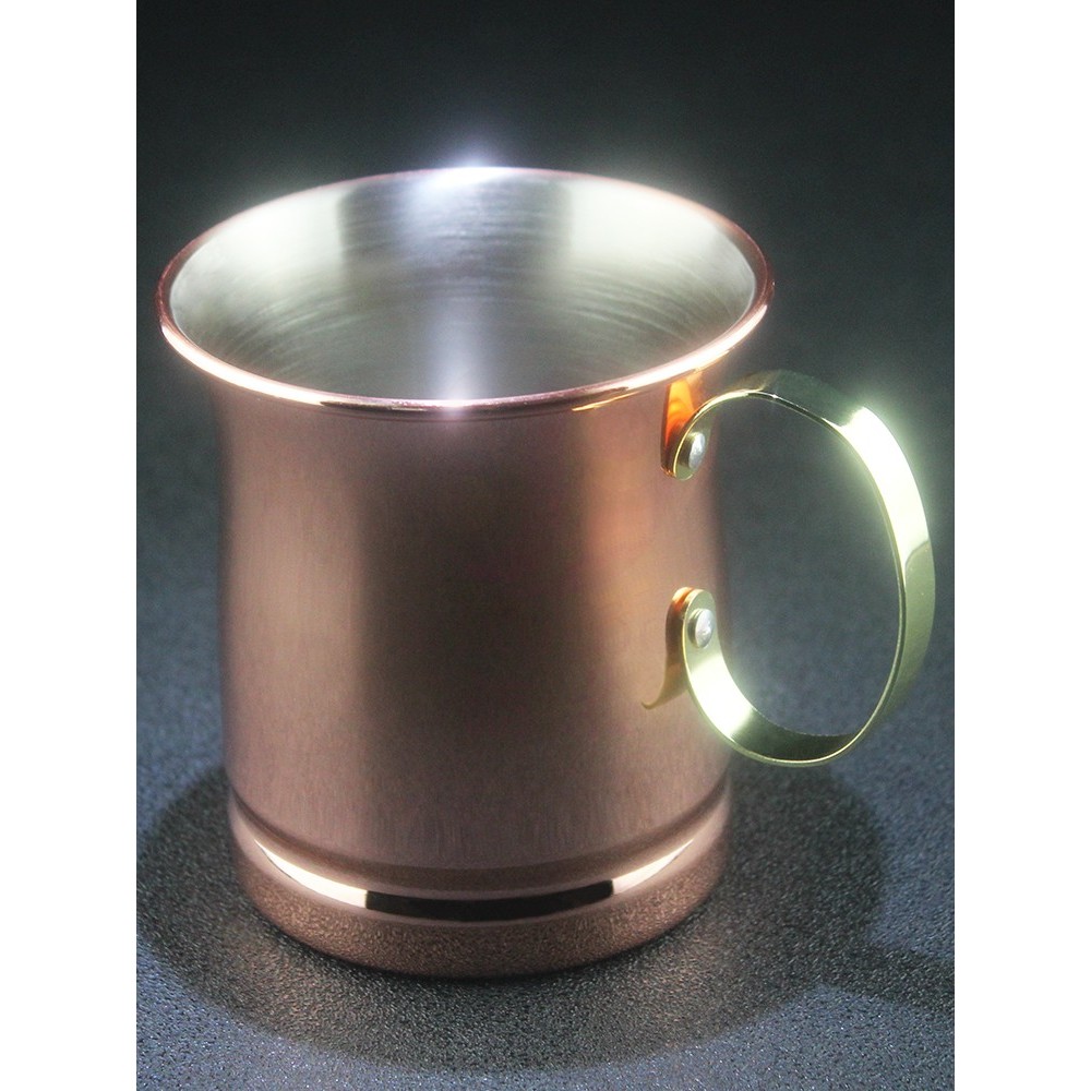 Rượu Moscow Mule Glass Thép không gỉ Mạ đồng Thanh thủy tinh Sáng tạo Kim loại Cocktail Glass Moscow