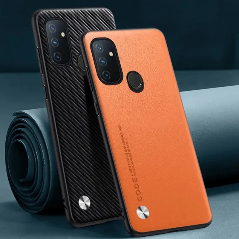 Ốp Da PU Sang Trọng Cho OnePlus Nord N100 Ốp Lưng Silicon Bảo Vệ Chống Sốc Ốp lưng One Plus Nord N10