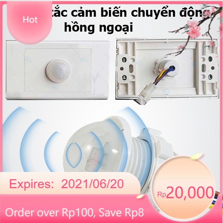 BT01- Công tắc cảm ứng chuyển động hồng ngoại