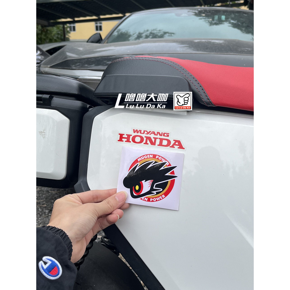 JDM Unlimited MUGEN Demon Eye Thích hợp cho Fit gk5 Odyssey Civic FD2 Ube Sửa đổi Body Sticker