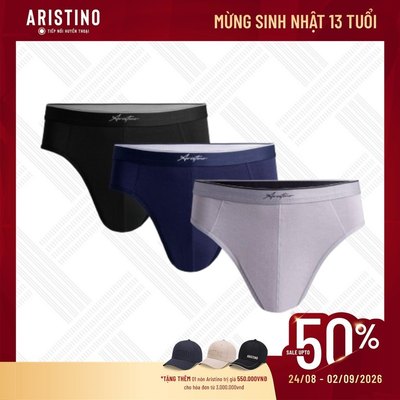 Quần Lót Nam Briefs Aristino thiết kế co dãn thoáng mát dễ dàng vận động ABF006EDP01