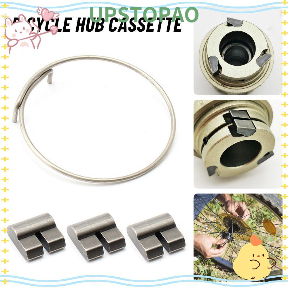 UPSTOPAO 3 Chiếc Xe Đạp Hub Cassette Cho Novatec Hub Thân Dự Phòng Hub Freehub Pawl Tháp Đế