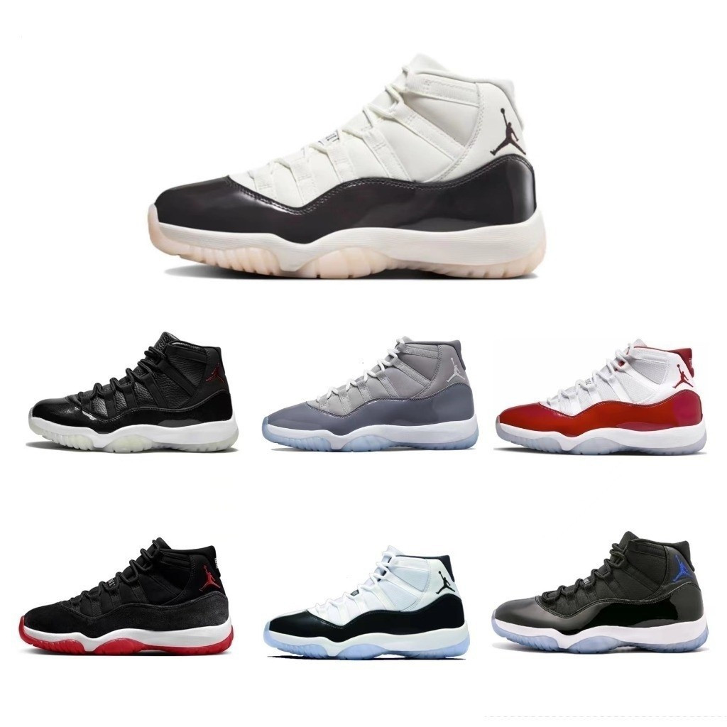 Jdjd Air Jordan 11 "Cool Grey" Varsity Red Concord Bred Giày thể thao dành cho nam WSRR