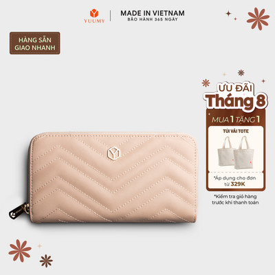 Ví Yuumy ( Thời trang nữ kiểu cầm tay dáng dài - Ví da Seasand YV72) Bagsmart