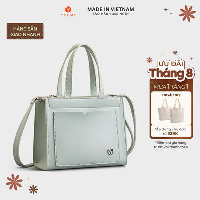 Túi Yuumy (Thời trang nữ tiện lợi size 20 - Túi đeo chéo da Seasand YN191) Bagsmart