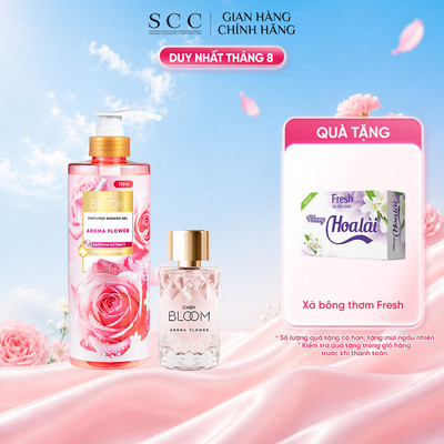 Combo Sữa Tắm Nước Hoa 640g & Nước Hoa CINDY BLOOM 30ml Hương Thơm Ngọt Ngào, Nữ Tính, Quyến Rũ