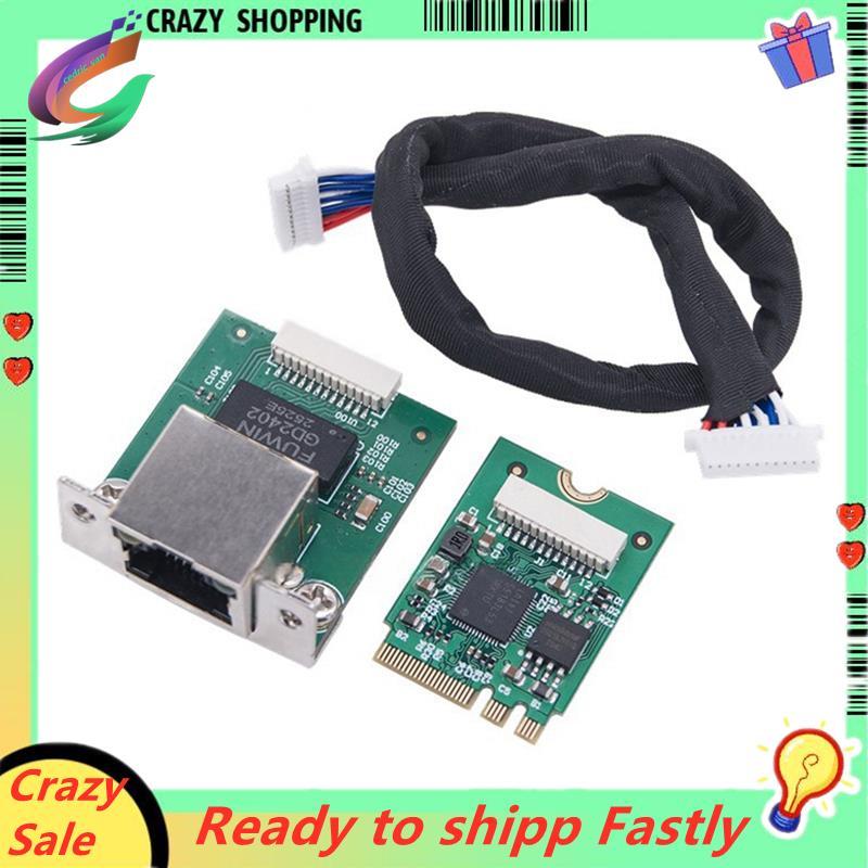 M. Bộ chuyển đổi Ethernet 2 A + E 2.5GbE I226-V 2230 NGFF Multi-Gig 2.5G / 1G / 100M Gigabit Thẻ mạn