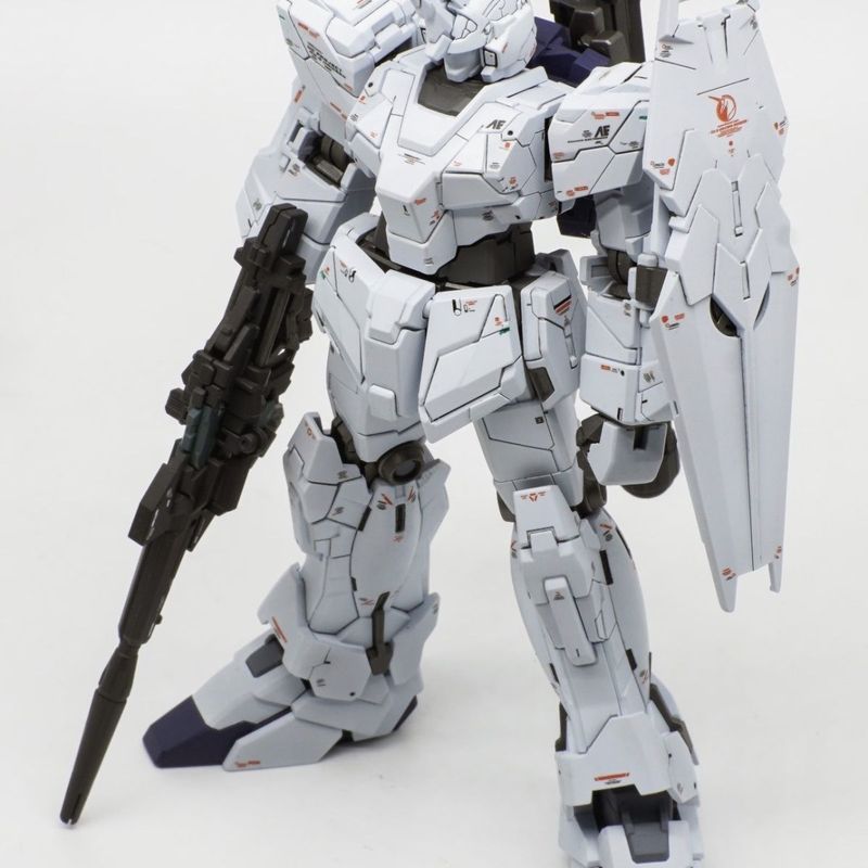 1 / 144 Unicorn Unicorn Gundam Unicorn Mode Phiên bản mờ Mô hình lắp ráp