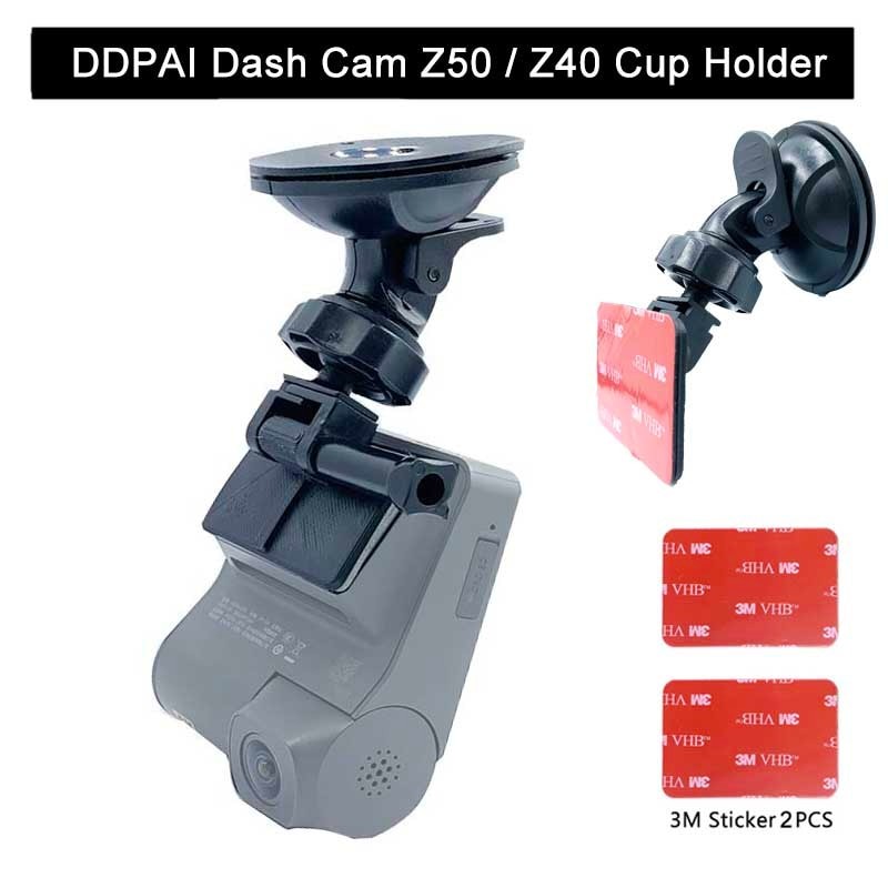 DDPAI Dash Cam Z40 Giá đỡ cốc 3M Phim DDPAI Z40 Giá đỡ DVR ô tô DDPAI Phụ kiện tạo kiểu xe hơi