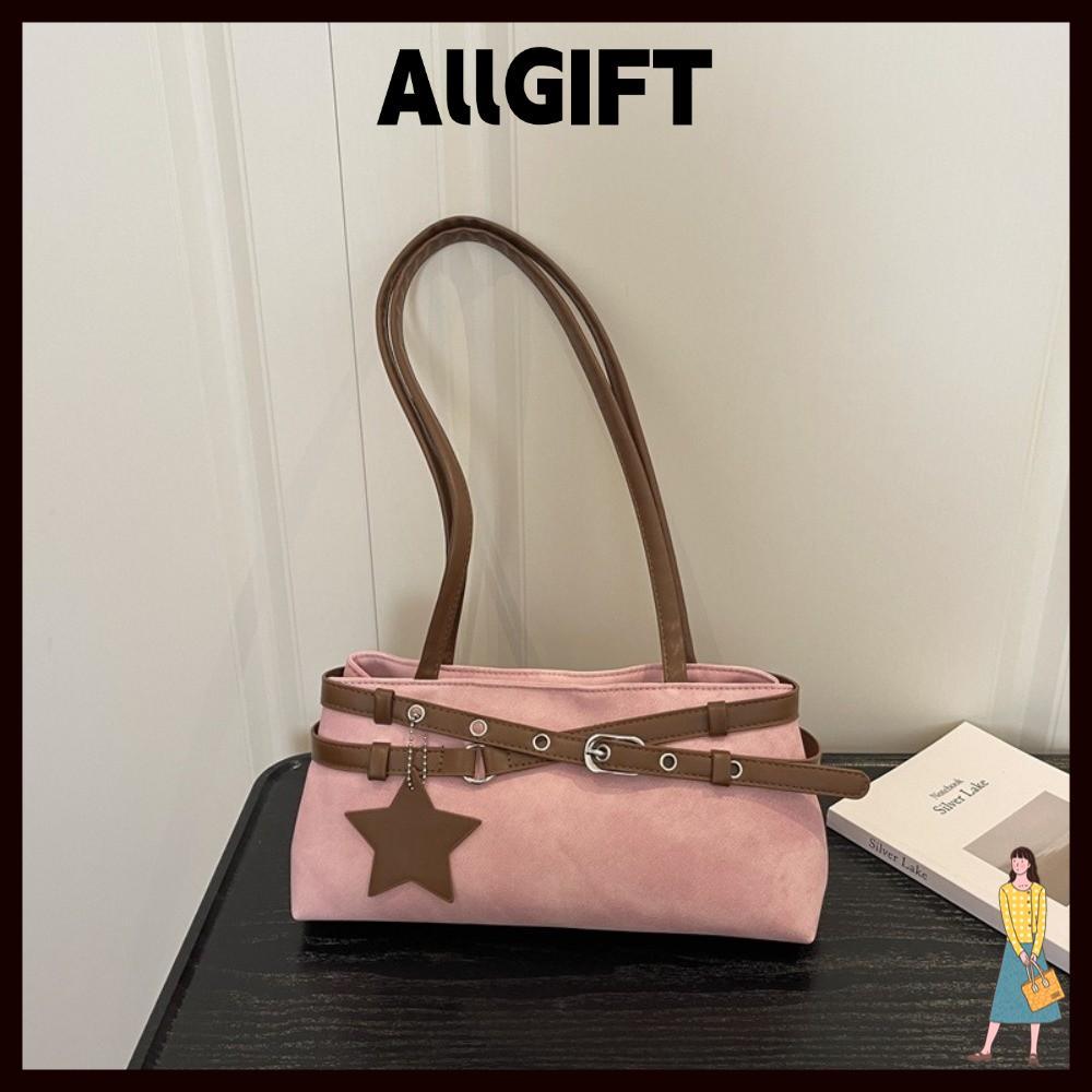 AllGIFT Túi xách ALLGIFT dành cho nữ, Túi đeo vai đeo chéo dung tích lớn đa năng, Túi Tote da PU sang trọng nhẹ cao cấp dành cho công việc mua sắm du lịch