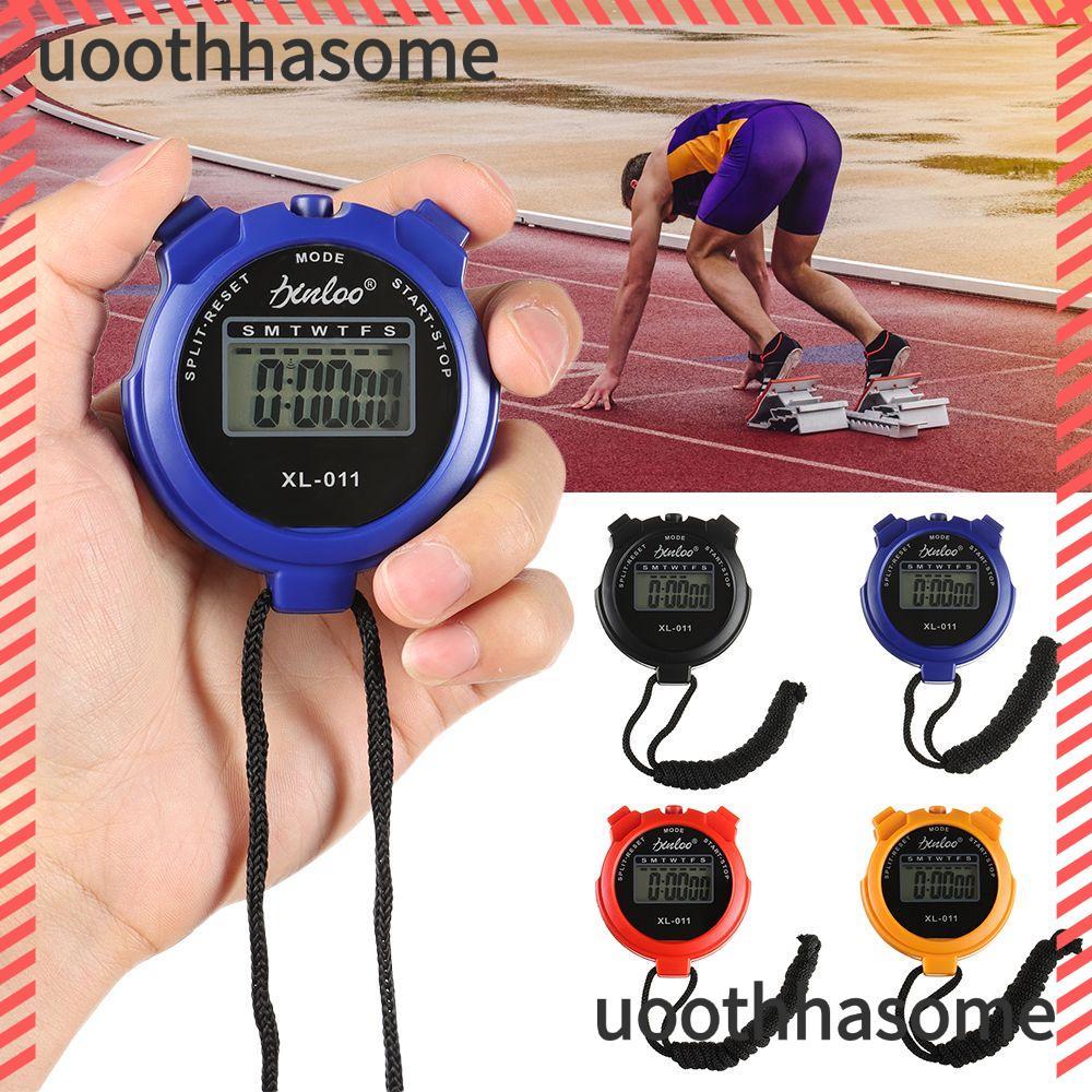 UOOTHASHASOME Đồng hồ bấm giờ thể thao Hẹn giờ chống sốc Lập chia đếm ngược Hẹn giờ bấm giờ Đồng hồ 