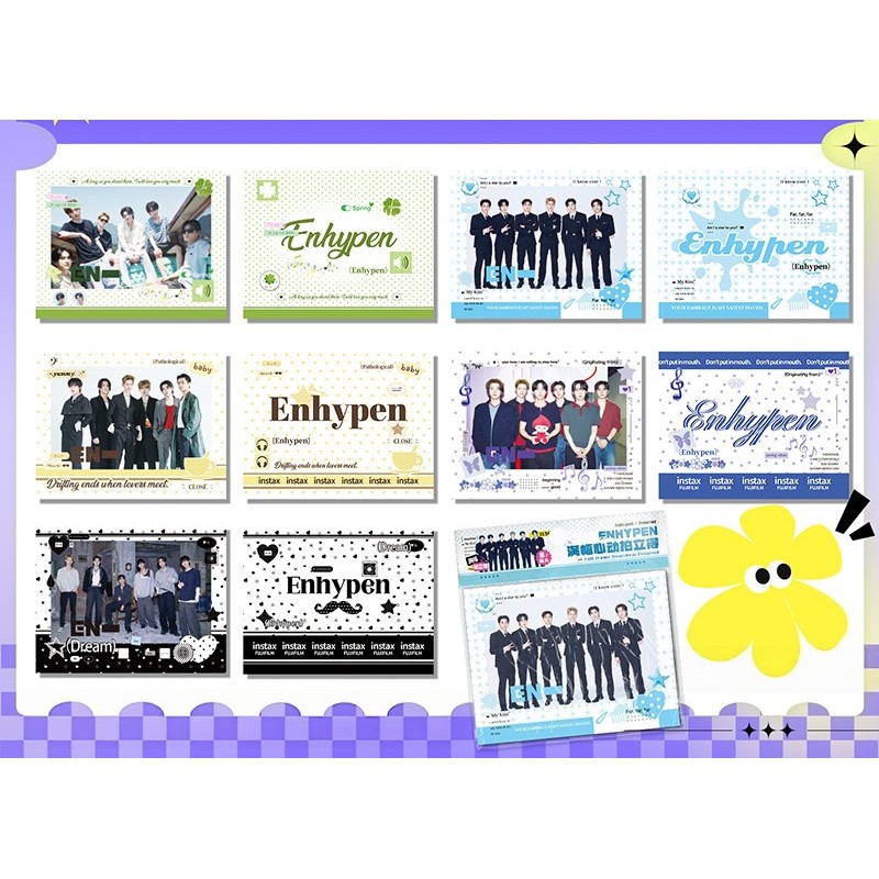 5-7 Chiếc EN Lomo Cards THE SIN BLISS EVAN Ride or Die Broadcast THE SIN VANISH NHẬT BẢN MAGAZINE Ph