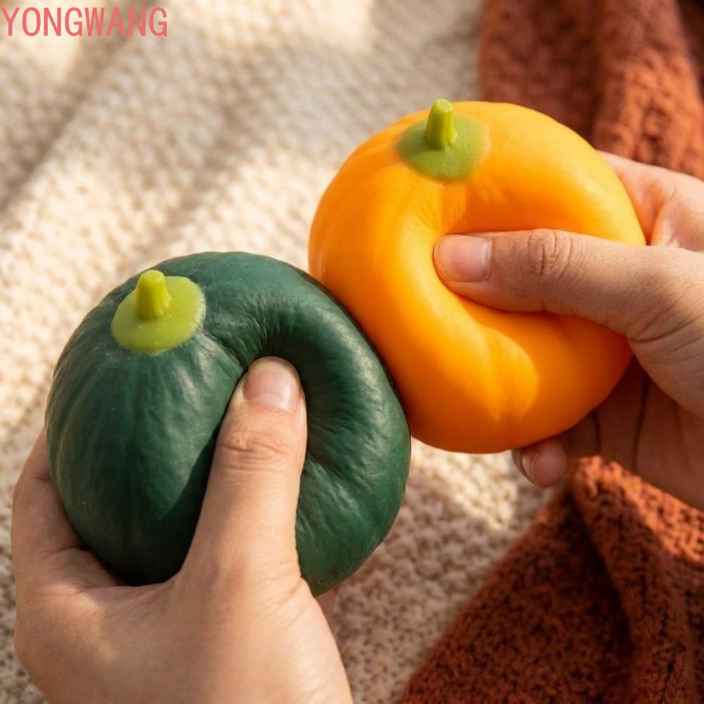 Đồ chơi Squishy bí ngô YONGWANG66ZX, Mô phỏng thực tế Kết cấu mềm Đồ chơi bí ngô phục hồi chậm, Thiế