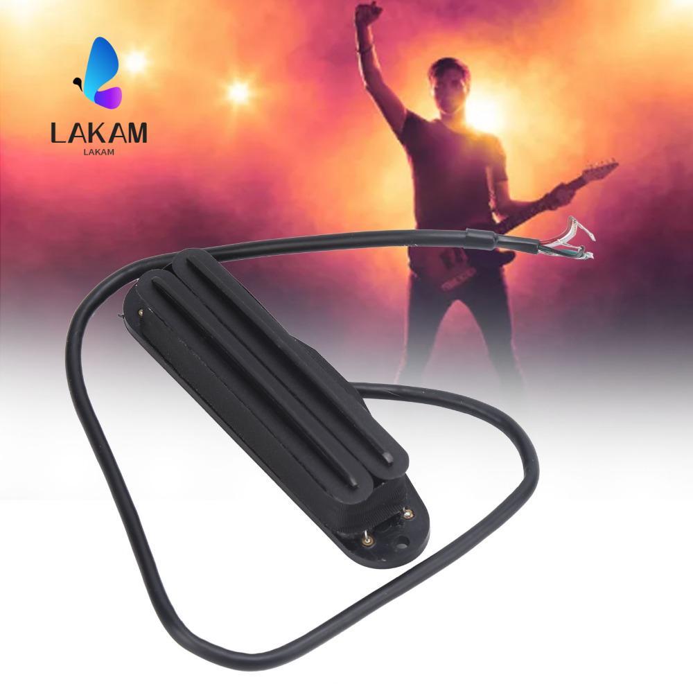 LAKAM Dual Rail Humbucker Pickup, ABS + Chất liệu nam châm gốm Phụ kiện đàn guitar đầu ra 10K, Hot H