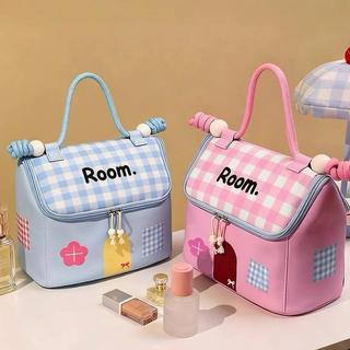  Túi đựng mỹ phẩm KAMI TMP02  túi đựng đồ make up nhiều ngăn tiện lợi túi mỹ phẩm chống nước 