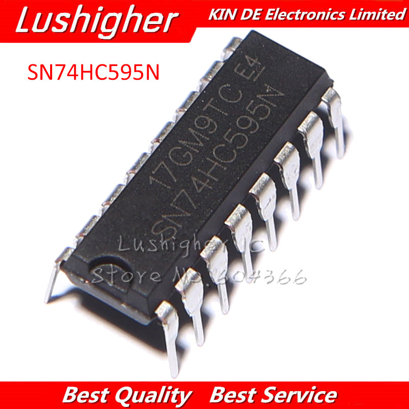 200 Chiếc 74HC595 SN74HC595N DIP SN74HC595 DIP16 74HC595N MC74HC595AN