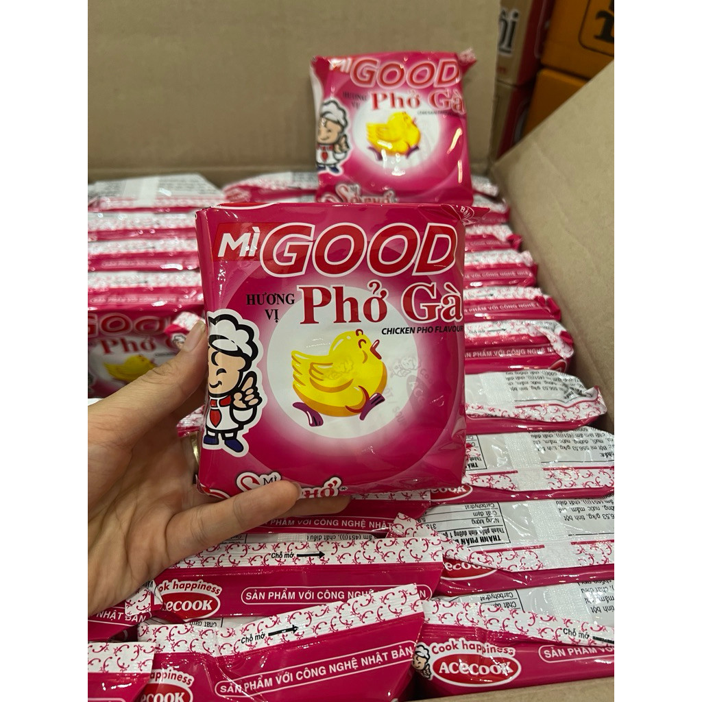 Thùng Mì Sợi Phở Good Gà Acecook (30 Gói)