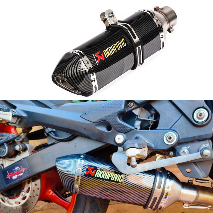 Đầu xả xe máy lục giác với bộ giảm thanh xả DB Killer 51mm