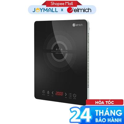 Bếp Điện Từ Elmich ICE9300 2000W, Hàng Chính Hãng, Cảm Ứng, 9 Mức Độ, Tự Ngắt Khi Quá Nhiệt -JoyMall