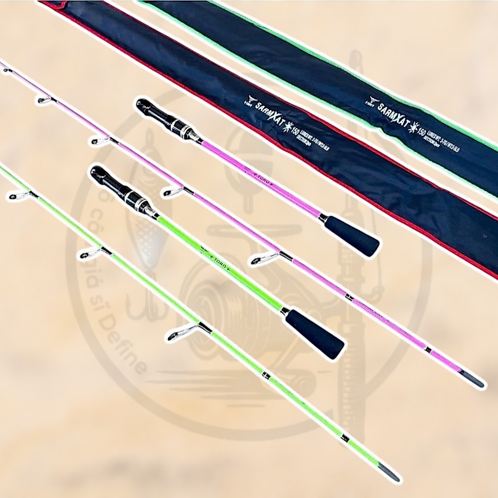 Combo 5-10 Cần Toro Lure UL Ngọn Carbon Đặc Cắm Gốc - Cần Toro SarmXat