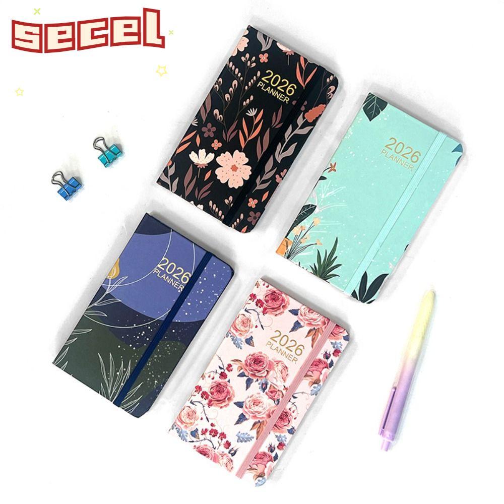 SECEL 2026 Pocket Planner, Lịch bỏ túi Sắp xếp lịch trình A6 2026, Chương trình nghị sự hàng tuần và