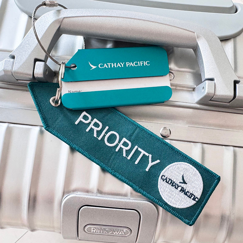 Cathay Pacific Hồng Kông Cathay Pacific Airlines Ưu tiên Vali Thẻ hành lý Máy bay sáng tạo Mặt dây c