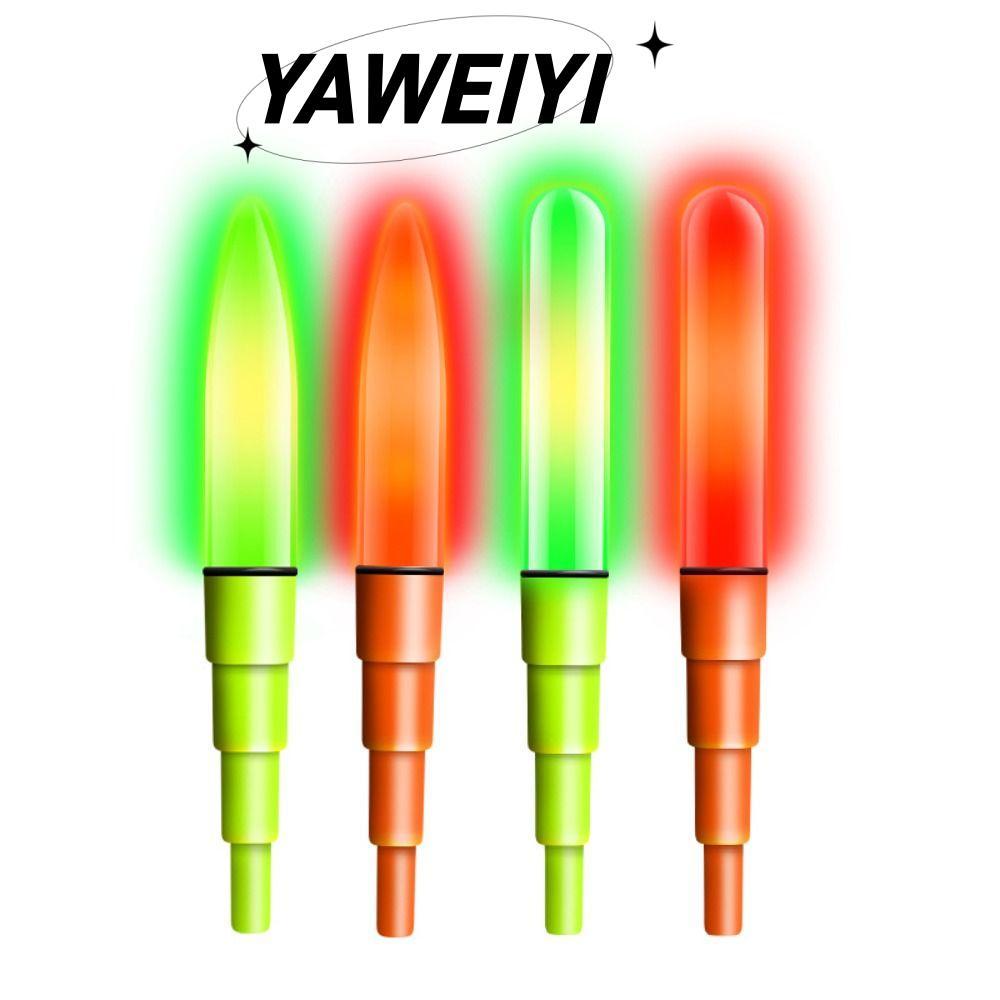 YAWEIYI 1 Đèn LED Phao Câu Cá, Đèn Phao Câu Cá Siêu Sáng Dạ Quang, Phao Câu Cá Ban Đêm Cảm Ứng Câu C