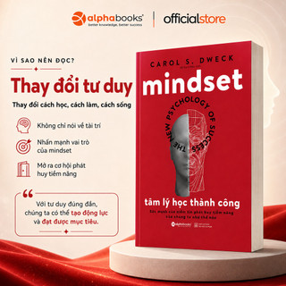 Sách - Tâm Lý Học Thành Công - Mindsetn - Carol S. Dweck (Alpha Books)