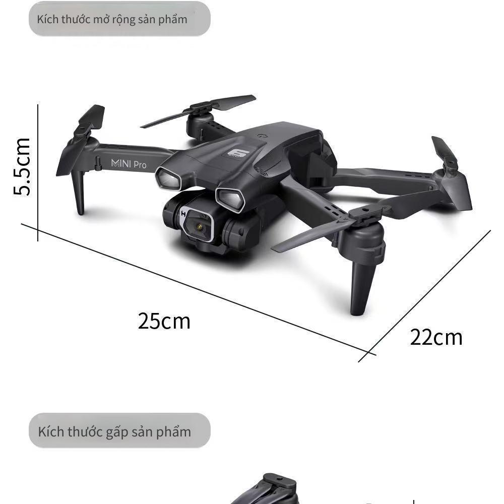 e88 Flycam Mini Pro - Drone Camera Kép 4K HD, Gấp Gọn Tiện Lợi, Pin Khủng Quay Phim Trên Không