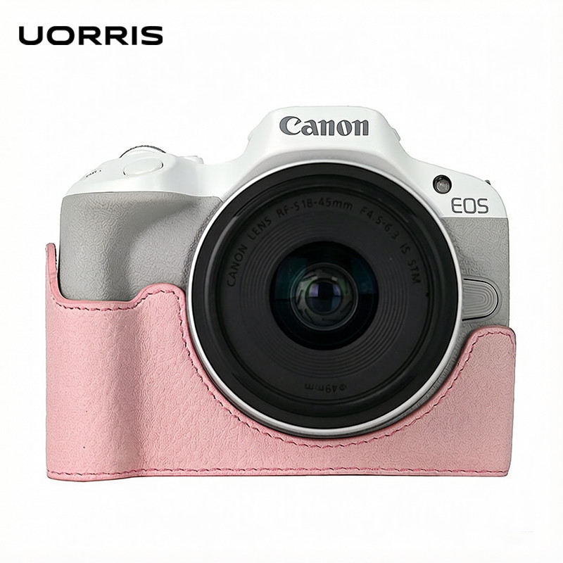 UORRIS Case bao da máy ảnh Canon R50/R100 nhiều loại