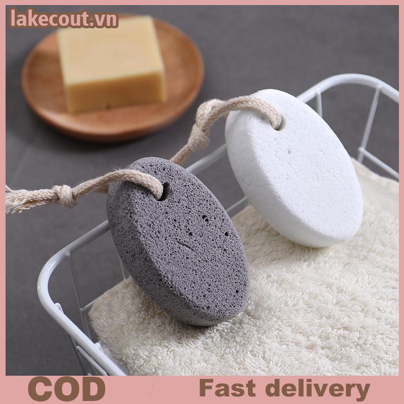 Lat Foot Clean Tool Da Cứng Callus Remover Scrub Bath Ellipse Pumice Feet Stone hye