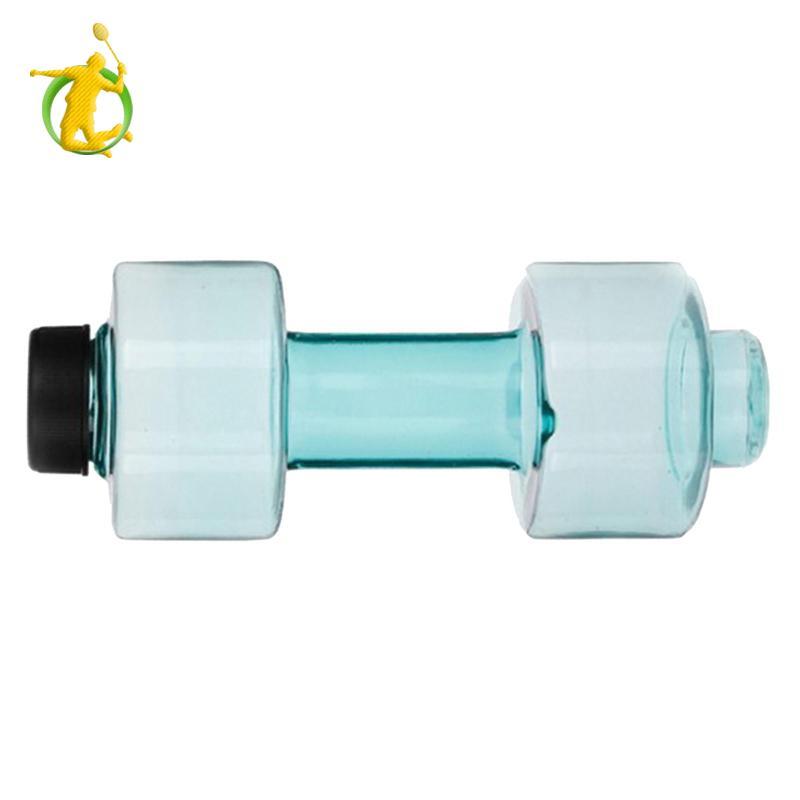 Di Động Dumbell Dung Tích Lớn Chai Uống Dumbell Hình Dạng Chai Nước Barbell Turnhalle Tập Thể Dục Th