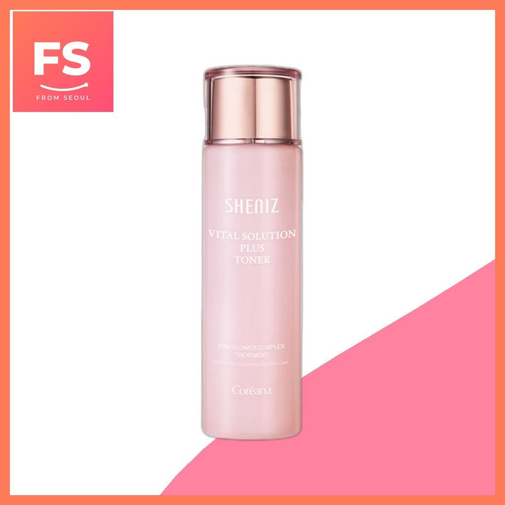 [coreana] Mực Sheniz Vital Solution Plus, 150ml, 1 cái / Mực Hàn Quốc / Tinh chế da / Người bán chọn