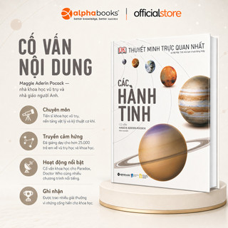 Sách - CÁC HÀNH TINH - Bách Khoa Thư về hệ Mặt trời  (DK) (Alpha Books)