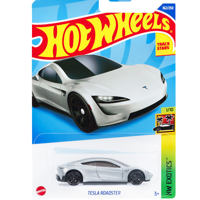 HotWheels HotWheels HotWheels Tesla Supercar Bạc TESLA ROADSTER 162 22H