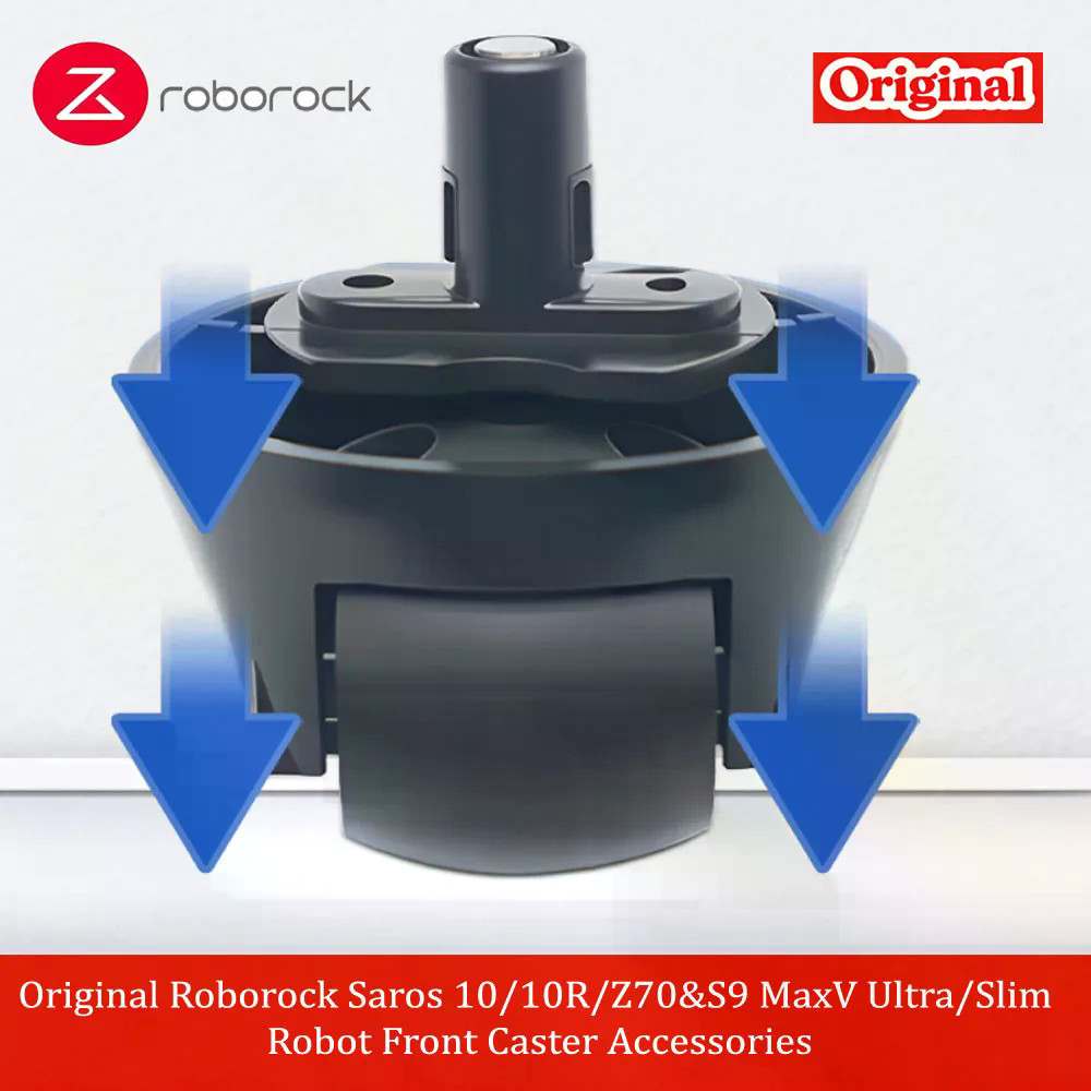 Dành Cho Roborock Saros 10 / 10R / Z70 & S9 MaxV Ultra / Slim Robot Trước Caster Phụ Kiện