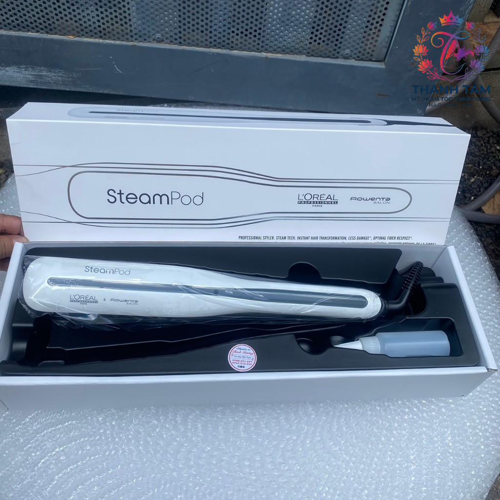 Máy kẹp duỗi hơi nước L'oreal Steampod ( chính hãng) Version 3.0 [ LA ]