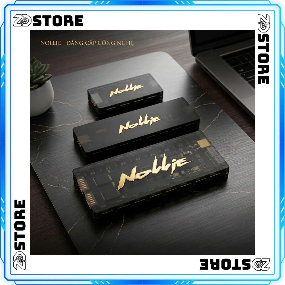 Bộ HUB Điều Khiển LED ARGB 5V NOLLIE (SYNC APP SIGNAL RGB/ Hiệu ứng LED đuổi)