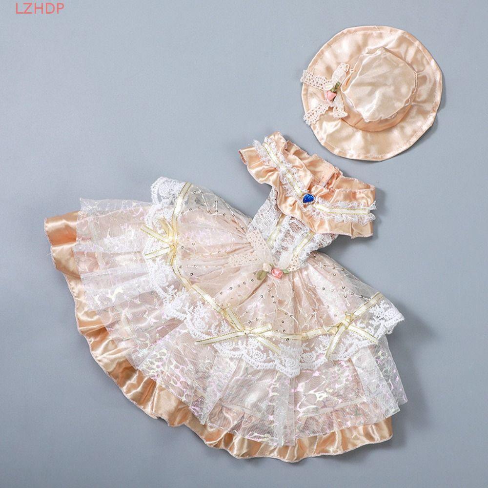 LZHDP Quần áo búp bê LZHDP 1 / 3 BJD, Váy treo công chúa cổ điển đẹp mắt 60cm, Phụ kiện búp bê Rococ