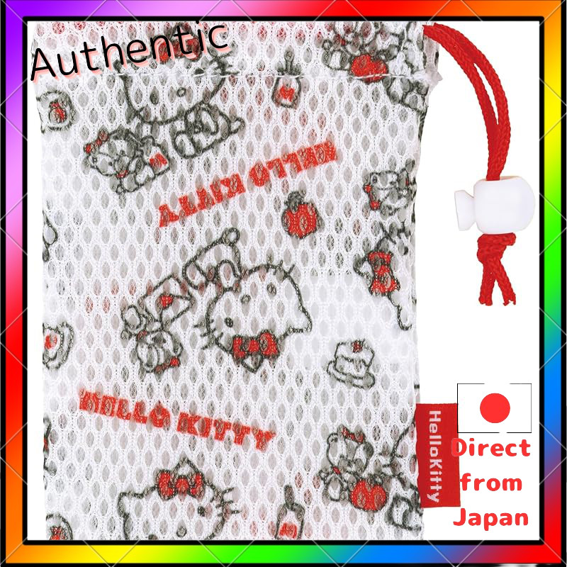 Skater Soap Net Sekken Hand Washing Foaming 3D Net Drawstring Type Partial Washing Laundry Sanrio He