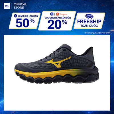 Giày Chạy Bộ Nam Mizuno Wave Horizon 8 - Đen - J1GC252651