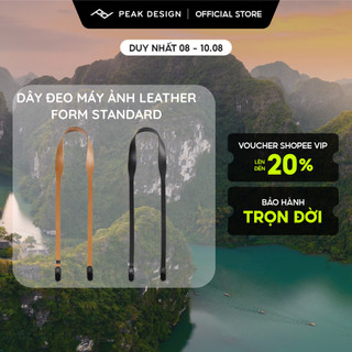 Dây đeo máy ảnh Peak Design Camera Straps Form Leather Standard - Hàng chính hãng