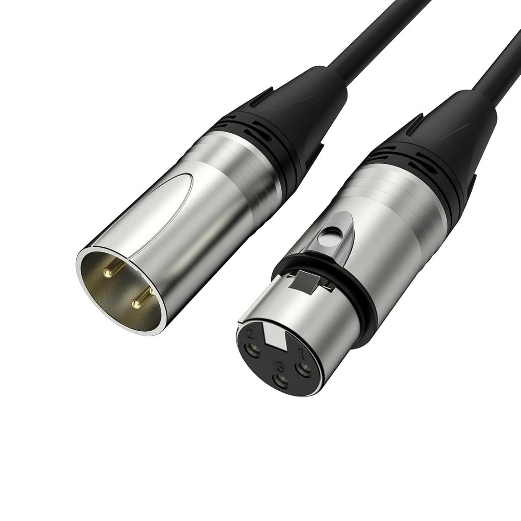 Cáp Micro XLR MAONO 6FT XLR Cao Cấp Dây Âm Thanh Mic Nam Đến Nữ Với Đầu Nối 3 PIN Cân Bằng, Cáp Loa 